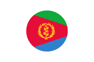 Eritrea Flag Circle Vector Free flag