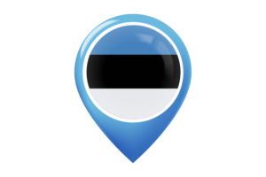 Estonia Flag Map Pin Icon flag