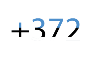 Estonia Calling Code flag