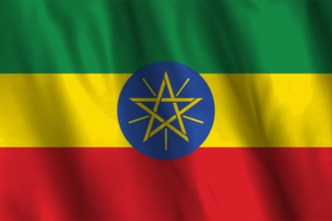 National Flag of Ethiopia flag