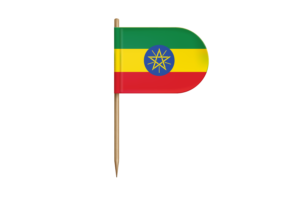 Ethiopia Flag for Desk, Table flag
