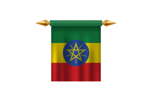 Ethiopia Royal Emblem flag