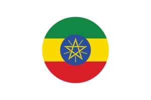 Ethiopia Flag Circle Vector Free flag