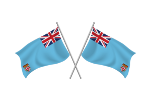 Fiji Waving Friendship Flag flag