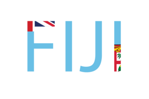 Fiji Text Art flag