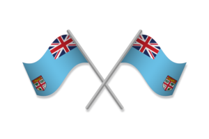 Fiji Flag Emblem Vector Free flag