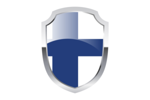 Finland Shield Logo flag