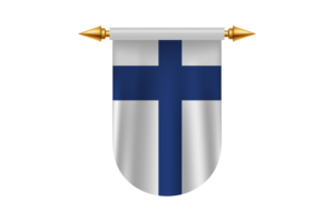 Finland Flag Emblem Vector Images flag