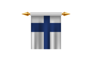 Finland Royal Emblem flag