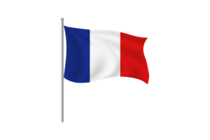 Clipart de Banderín de Francia flag