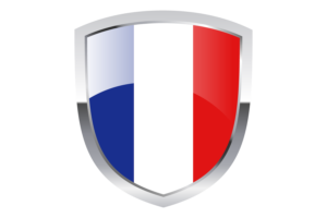 Clipart de Banderín Nacional de Francia flag