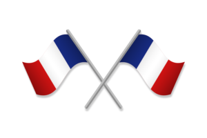 Emblema de Banderín de Francia Vector Gratis flag