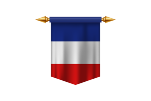 Emblema de la República de Francia flag
