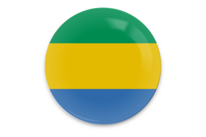 Gabon Flag Vector Art flag