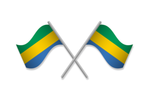 Gabon Flag Emblem Vector Free flag