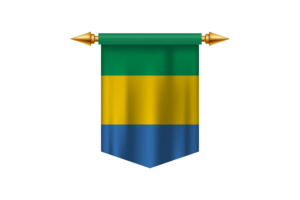 Emblem of the Republic of Gabon flag