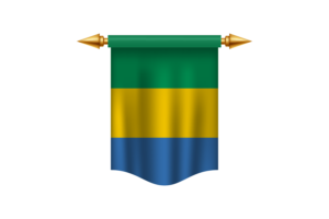 Gabon Flag Royal Banner flag