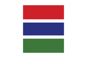 Gambia Flag (Download SVG, PNG) flag