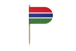Gambia Flag for Desk, Table flag