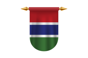 Gambia Flag Emblem Vector Images flag