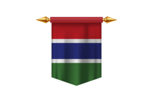 Emblem of the Republic of Gambia flag