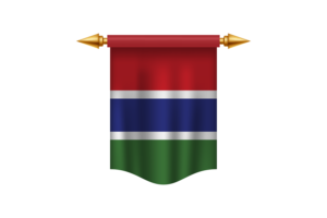 Gambia Flag Royal Banner flag