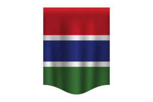 Gambia Flag Banner flag