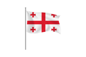 Georgia Flag Clipart flag