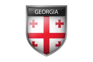 Georgia Flag flag