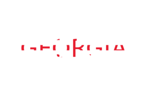 Georgia Text Art flag