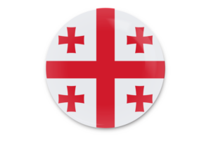 Georgia Flag Vector Art flag