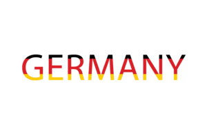 Germany Text Art flag