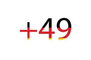 Germany Calling Code flag