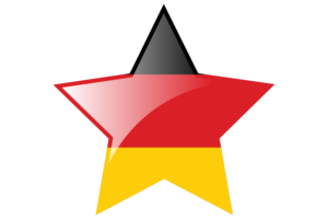 Germany Flag Star Icon flag