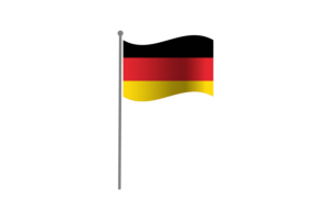 Waving Flag of Germany flag