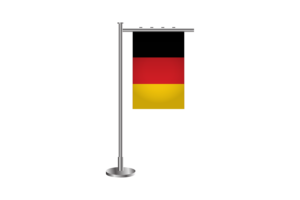 3d Germany Standing Flag flag