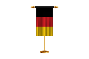 Germany Ceremonial Flag Vector Free flag