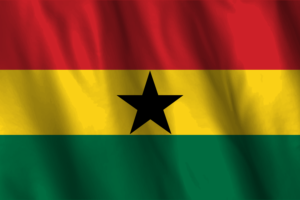 National Flag of Ghana flag