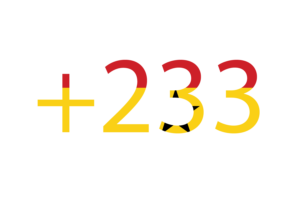Ghana Calling Code flag
