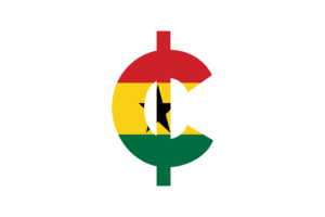 Ghana Currency icon flag