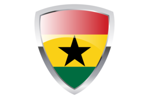 Ghana Shield Flag flag
