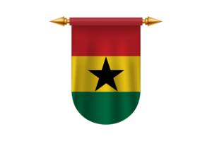 Ghana Flag Emblem Vector Images flag
