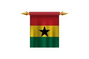 Ghana Royal Emblem flag