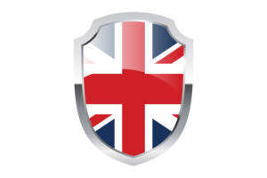 United Kingdom Shield Logo flag