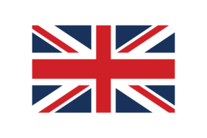 United Kingdom Flag Triangle Vector Illustration flag