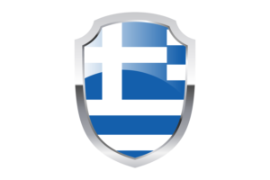 Greece Shield Logo flag