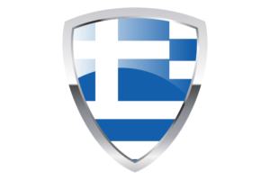 Greece Shield Flag flag