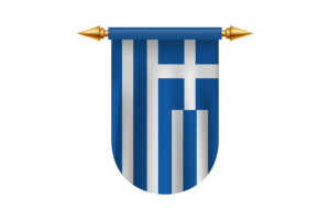 Greece Flag Emblem Vector Images flag