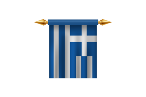 Greece Royal Emblem flag