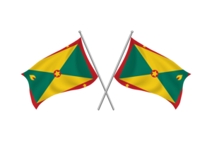 Grenada Waving Friendship Flag flag